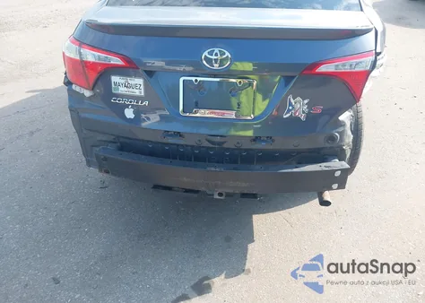 2015 Toyota Corolla S Plus из США, поврежденный, VIN 2T1BURHE5FC479323